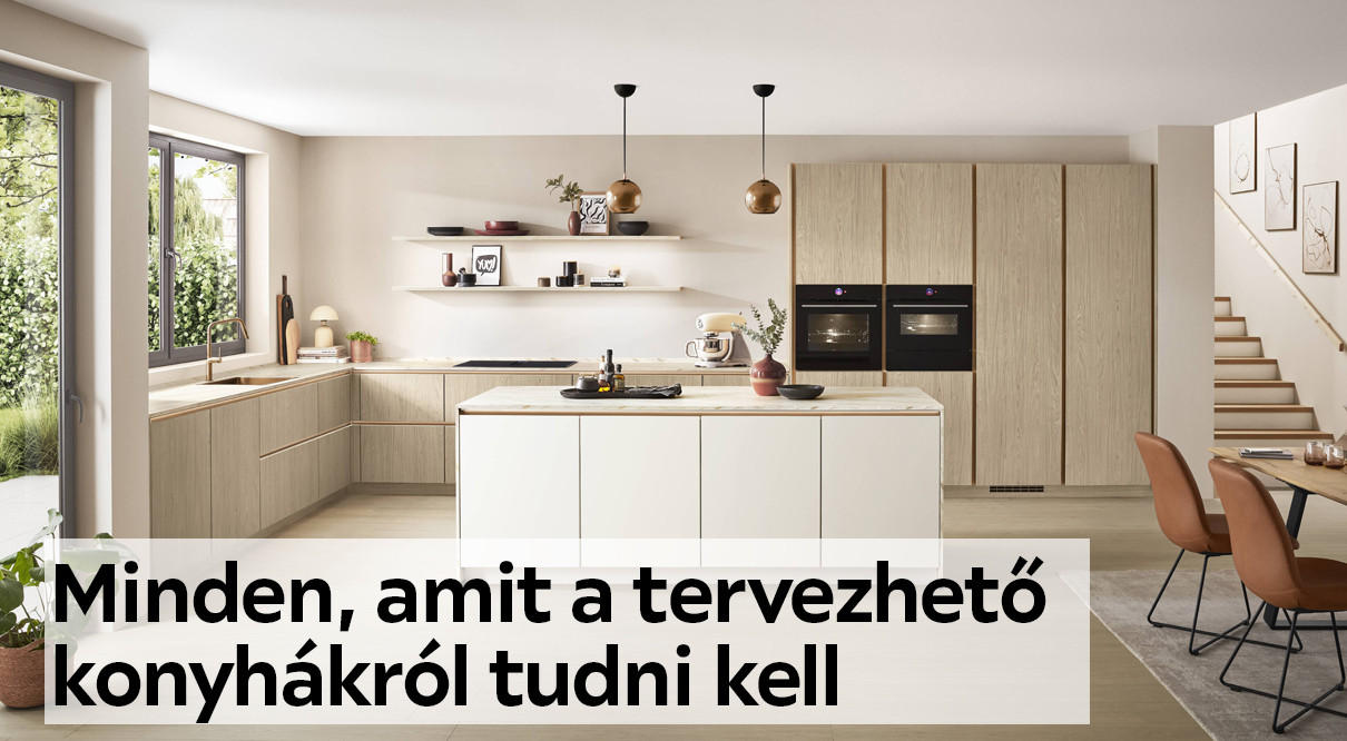 Minden, amit a tervezhető konyhákról tudni kell