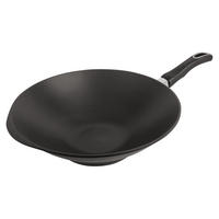 WOK ⌀36cm - Schwarz, Kunststoff/Metall (36cm) - Gastrolux