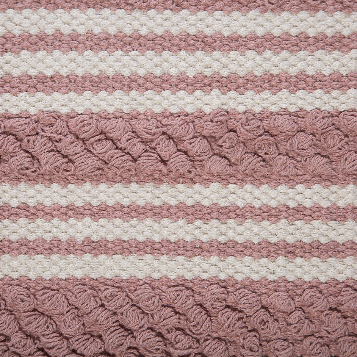 POUF Kochi 42/44/40 cm - Pink, Kunststoff/Textil (44/40/42cm) - Beliani