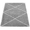 HOCHFLORTEPPICH 160/220 cm Kalmar 442 - Grau, Textil (160/220cm) - Paco Home