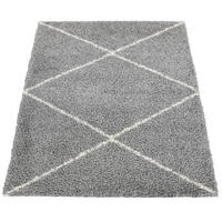 HOCHFLORTEPPICH 160/220 cm Kalmar 442 - Grau, Textil (160/220cm) - Paco Home