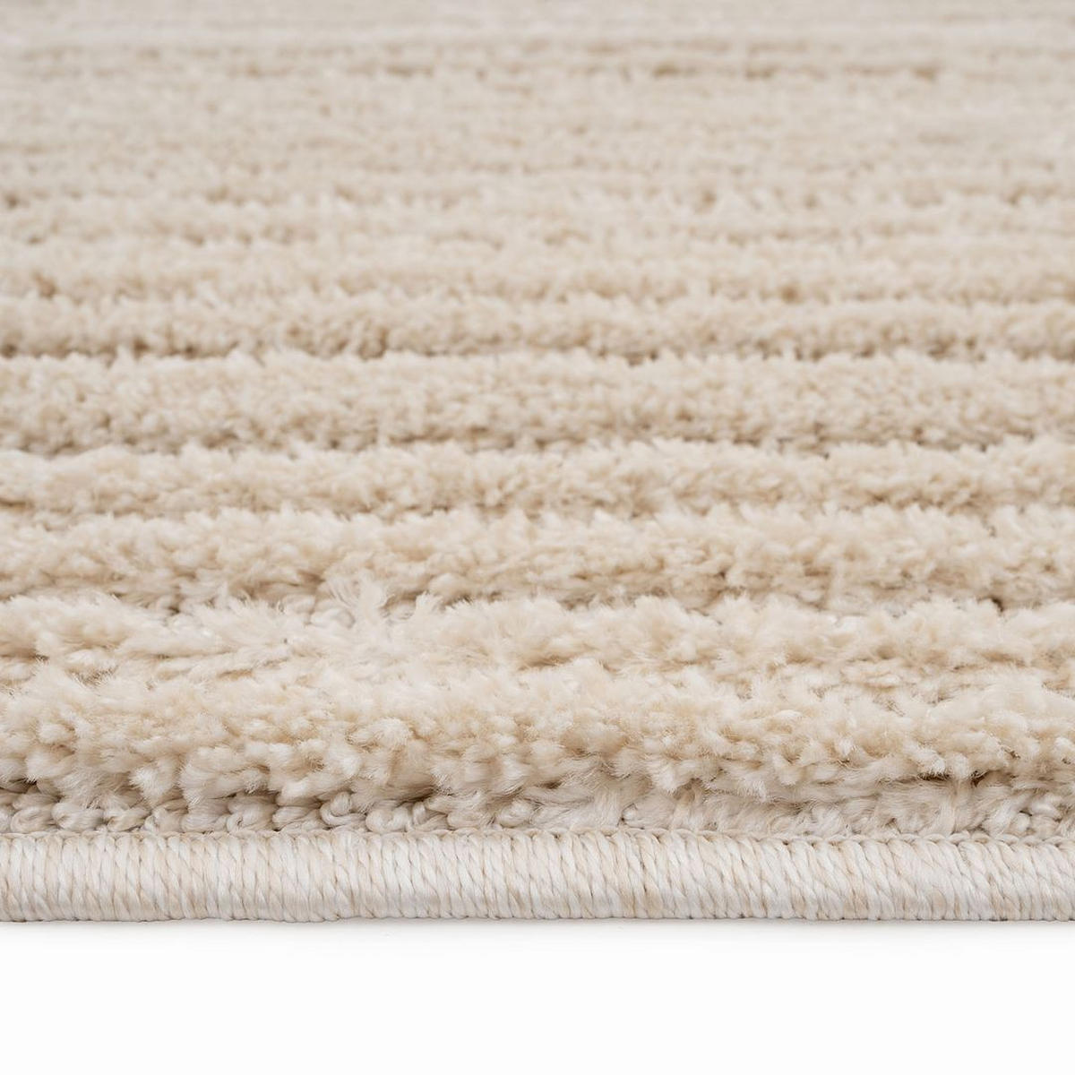 WEBTEPPICH Bowie Beige - Beige, Textil (190/280cm) - Kukoon Rugs