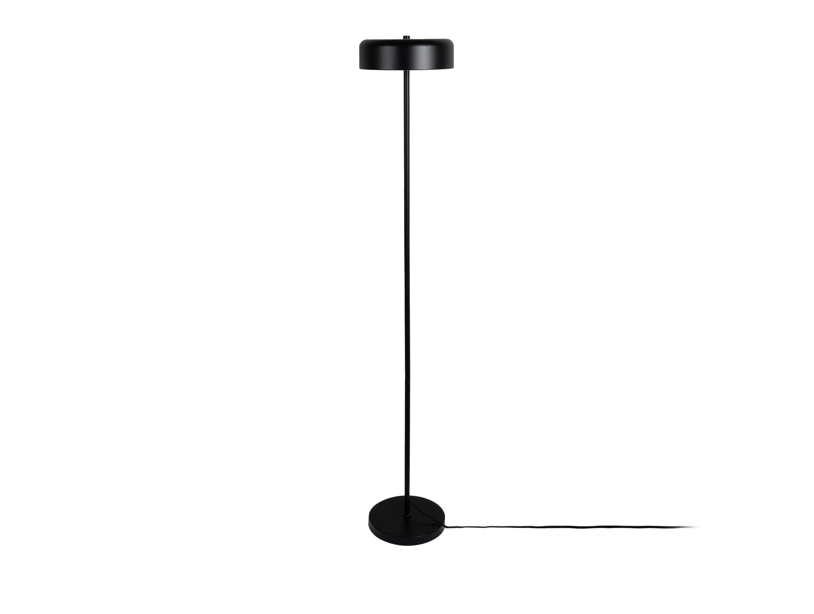 STEHLAMPE Riqueza - Schwarz - 24/24/140 cm - Schwarz, Metall (24/24/140cm) - Leitmotiv