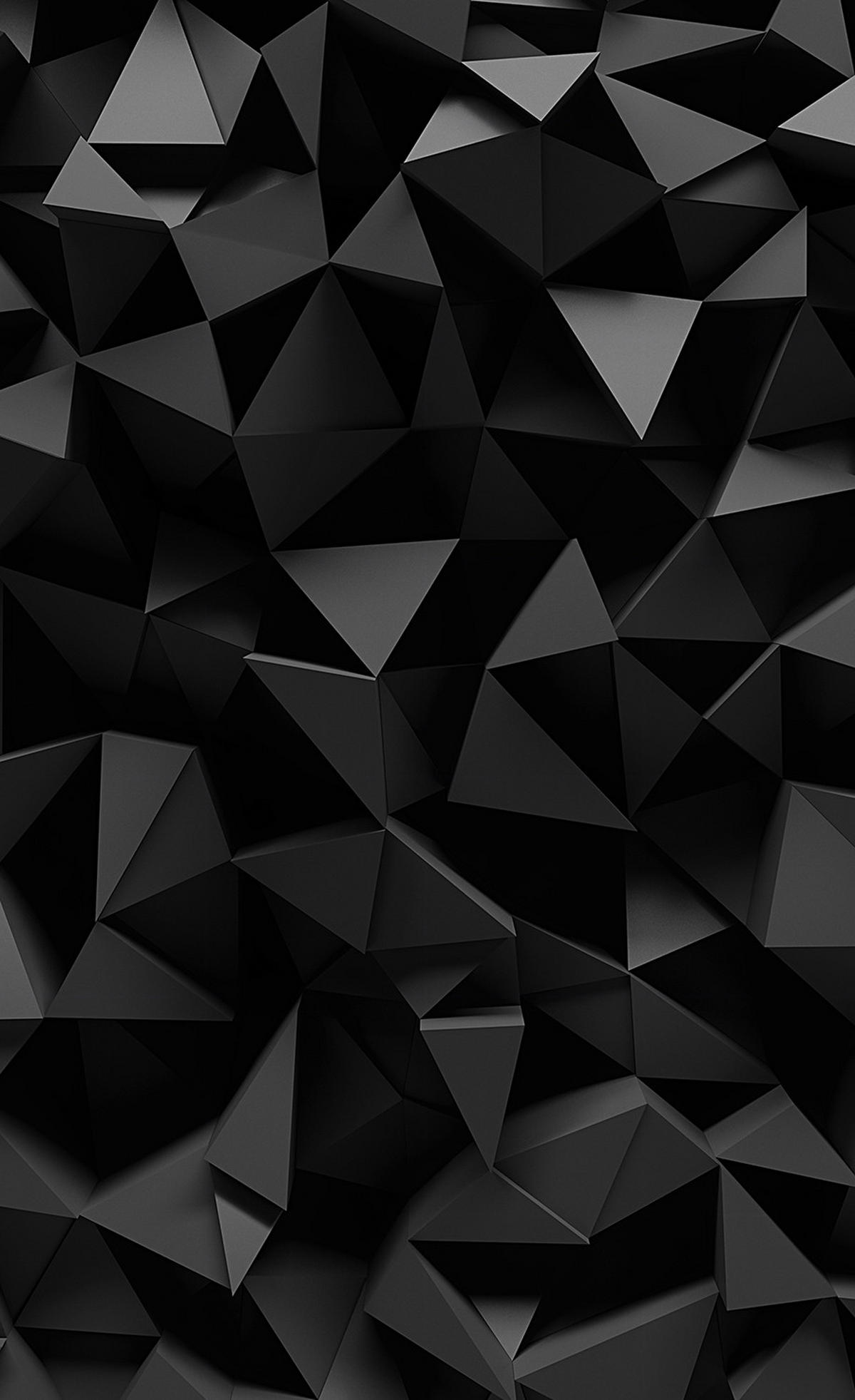 VERDUNKELUNGSROLLO 110x180 cm Schwarzes Origami - Schwarz, Textil (110/180cm) - TULUP