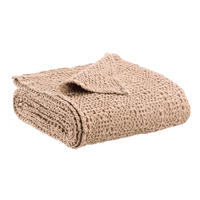 TAGESDECKE Tana muskatnuss 180 x 260 cm - Braun, Textil (180/260cm) - Vivaraise