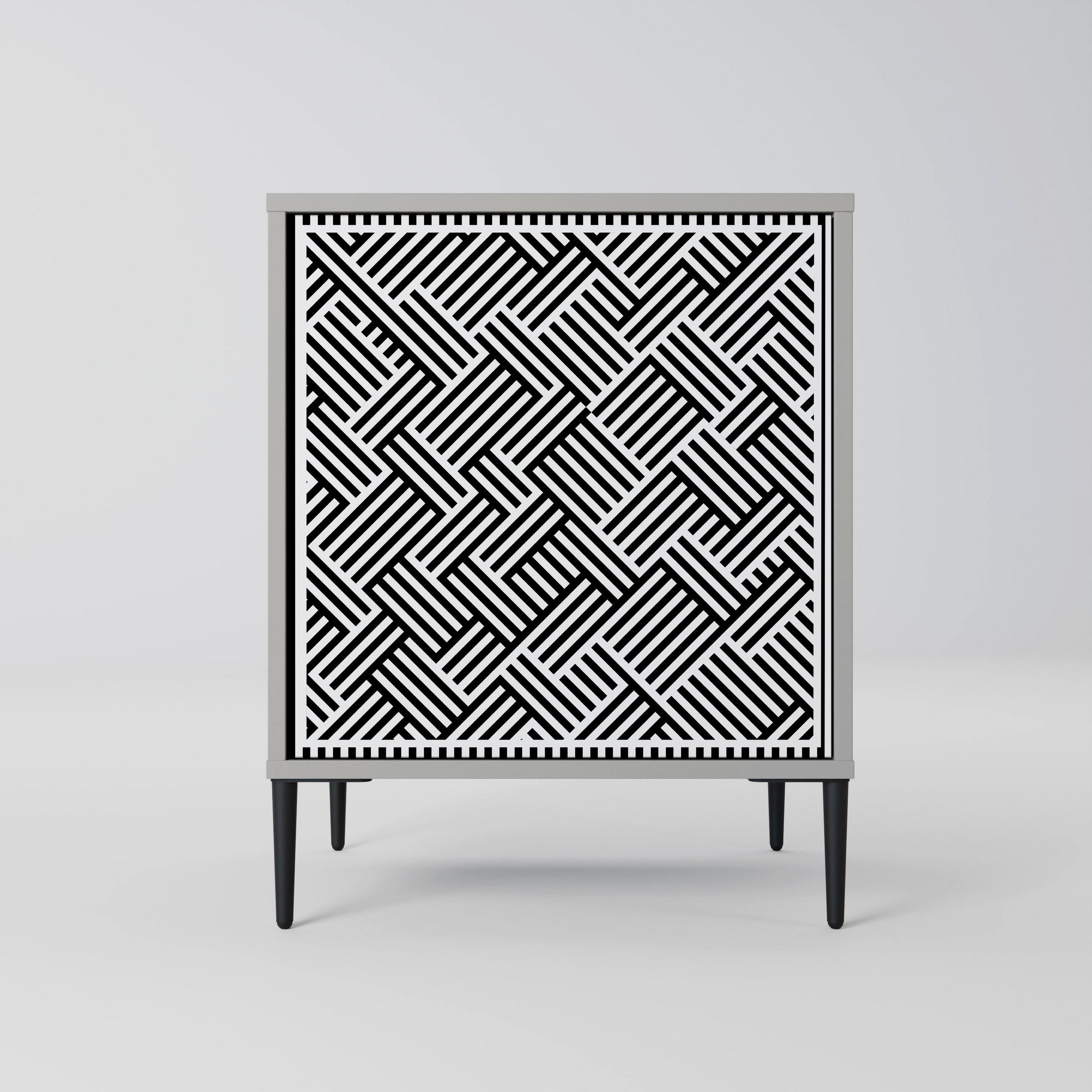 SpaceRebels Sideboard Grau 57.5x72.5x42 cm