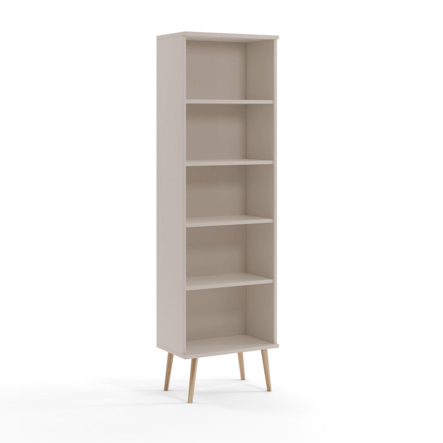 BÜCHERREGAL Ikon Kaschmir - Kaschmir, Holz/Holzwerkstoff (46/180/32cm) - Bettso