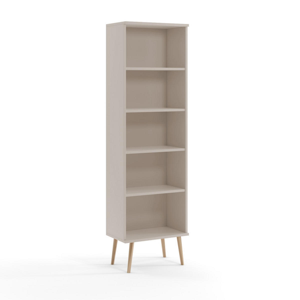 BÜCHERREGAL Ikon Kaschmir - Kaschmir, Holz/Holzwerkstoff (46/180/32cm) - Bettso