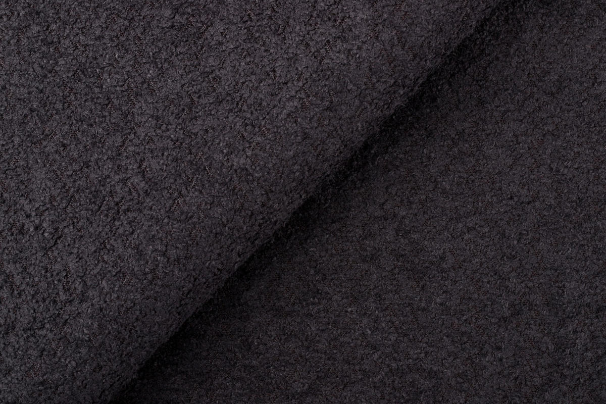 POLSTERBETT Mit Bettkasten, Chenille-Stoff Catch Me, Schwarz, 140x200 cm, MICANDI - Schwarz, Holz (140/200cm) - Kaiser Möbel