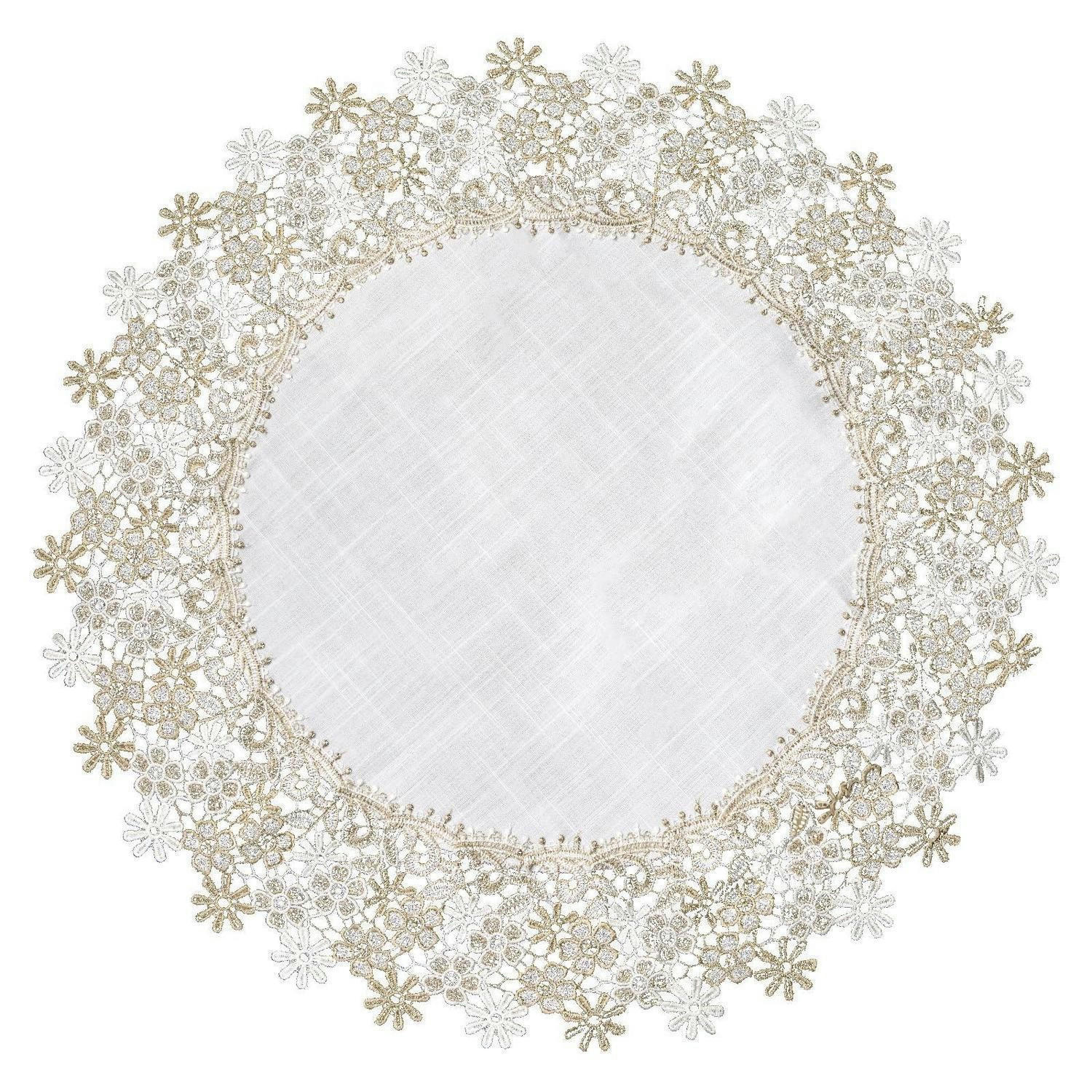 XXXLutz Tischdecke Mehrfarbig 60x1.5x60 cm
