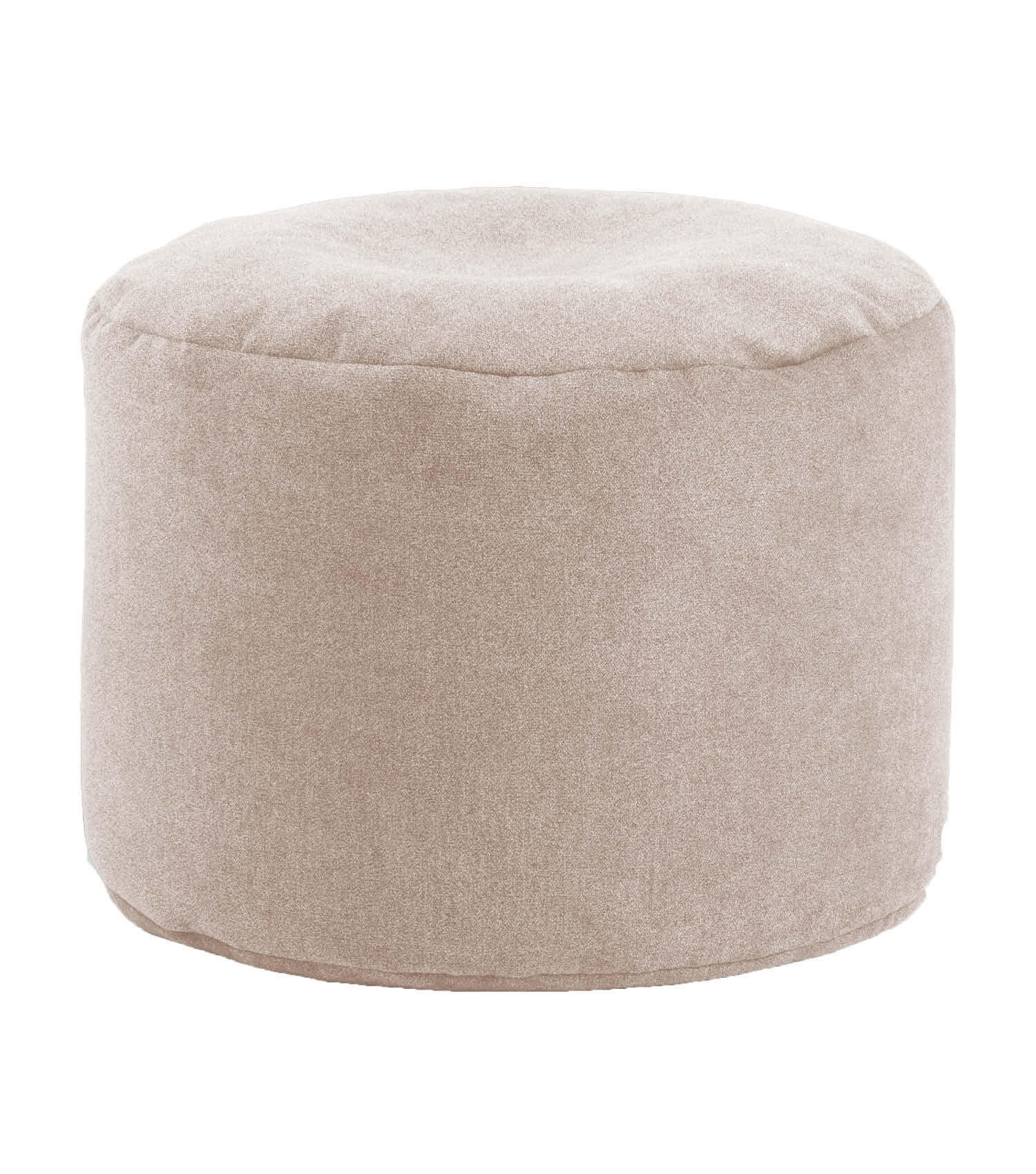 POUF Der Ruhepouf - Beige, Textil (60/40/60cm) - Mokebo