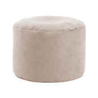 POUF Der Ruhepouf - Beige, Textil (60/40/60cm) - Mokebo