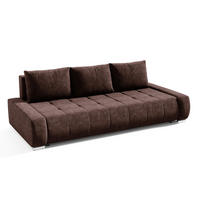SCHLAFSOFA Jonas 3 Sitzplätze Braun - Braun, Holzwerkstoff (240/85/110cm) - Petits-meubles