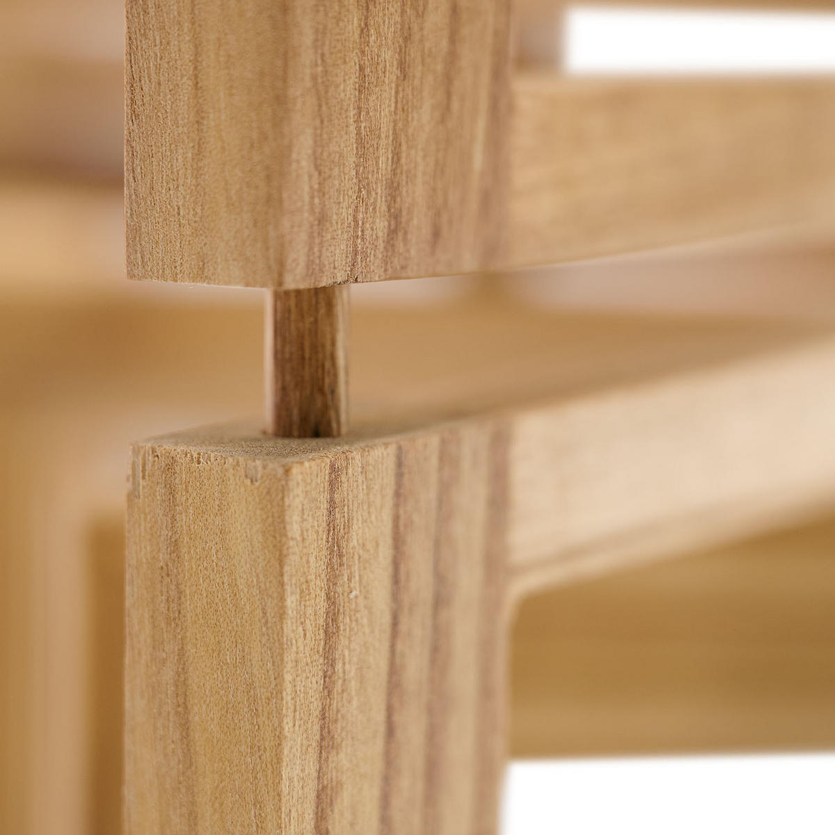 PARAVENT 3-tlg. 93/161 cm Hellbraun Fotowand - Hellbraun, Holz (93/160/2cm) - Homestyle4u