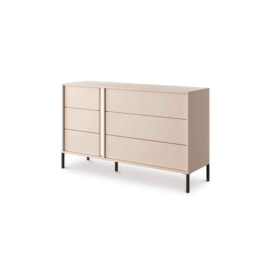 Pillovely Kommode Weiß 137.3x81.4x39.5 cm