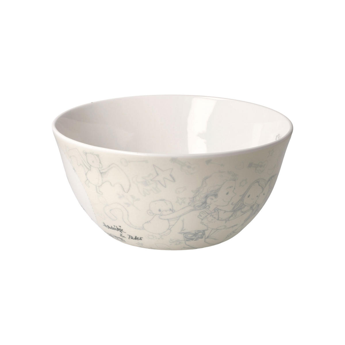 KÜNSTLERSCHALE Anouk - Glaub an deine Träume, Fine Bone China, Beige, 15 cm - Beige, Keramik (7cm) - Goebel