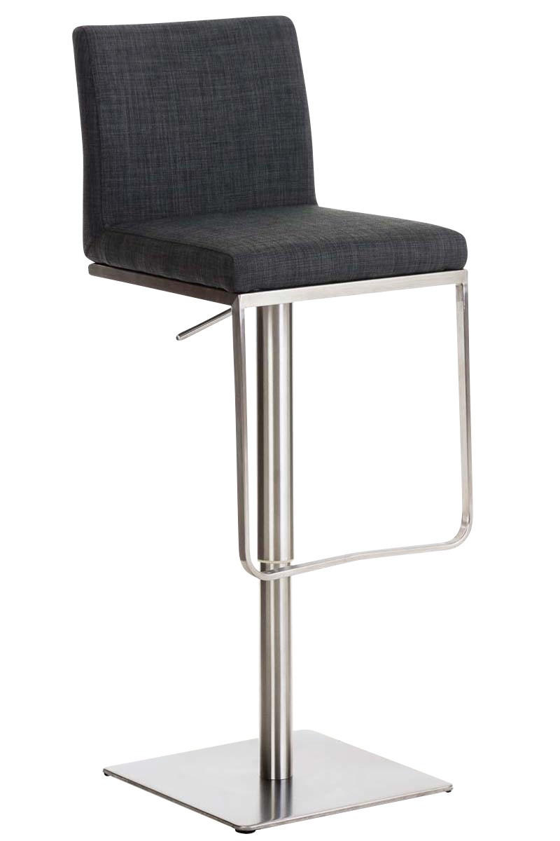 furnicato Barhocker Dunkelgrau 42x86x44 cm