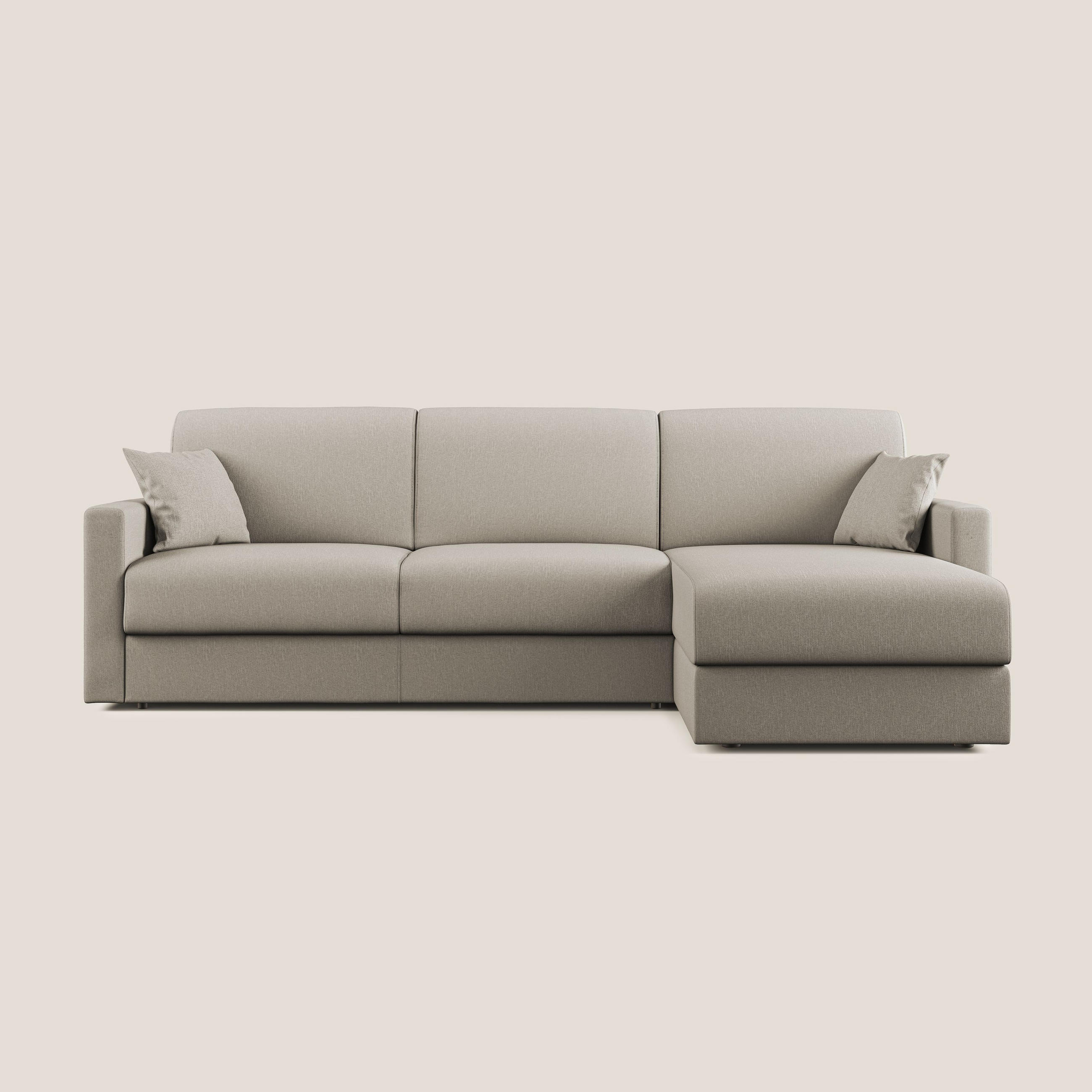 Thumbnail - Divani.store Ecksofa, Creme, Textil, 4-Sitzer, L-Form,Rechteckig, 268x96 cm, Wohnzimmer, Sofas & Couches, Wohnlandschaft...