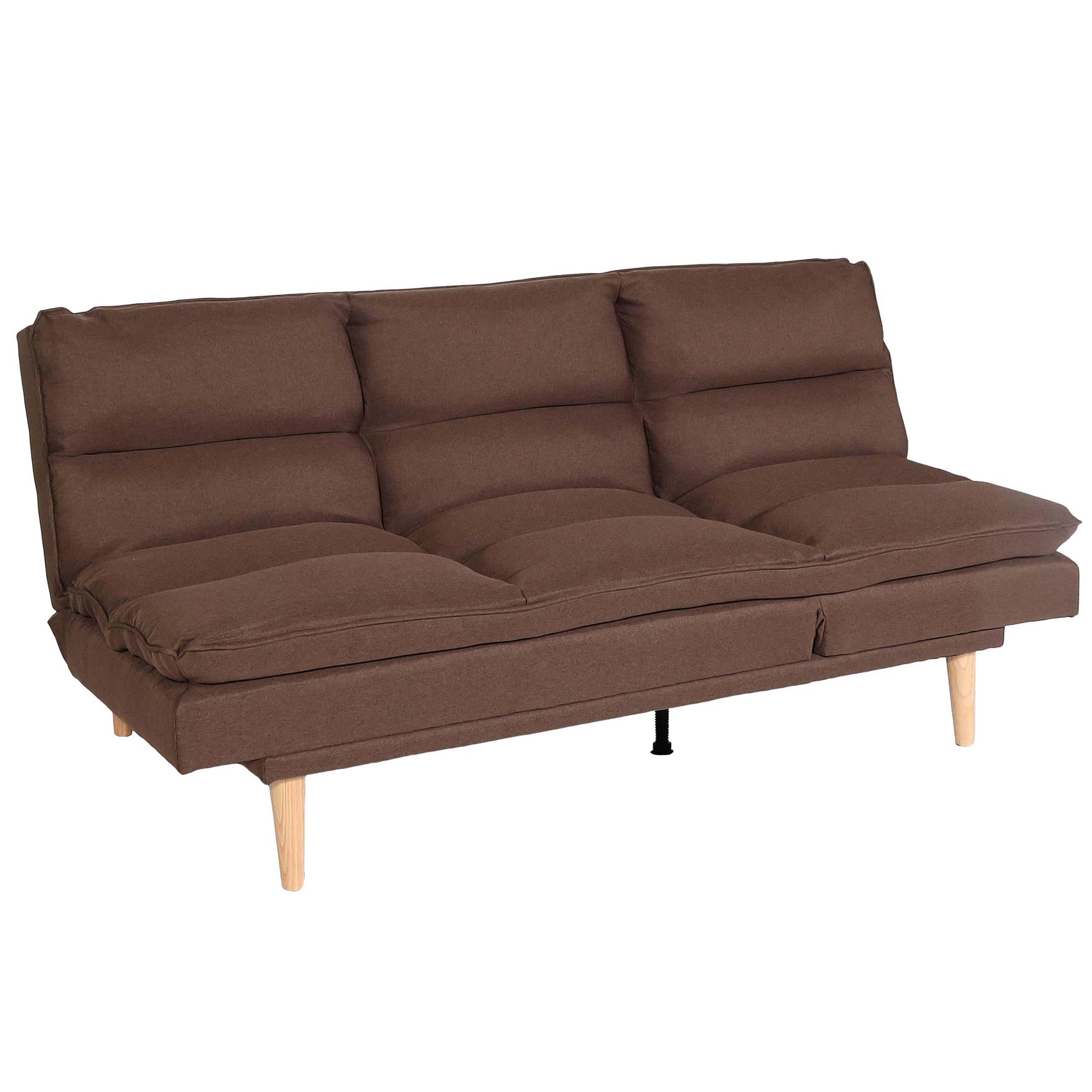 SCHLAFSOFA Braun - Braun, Textil (180/90/110cm) - MCW