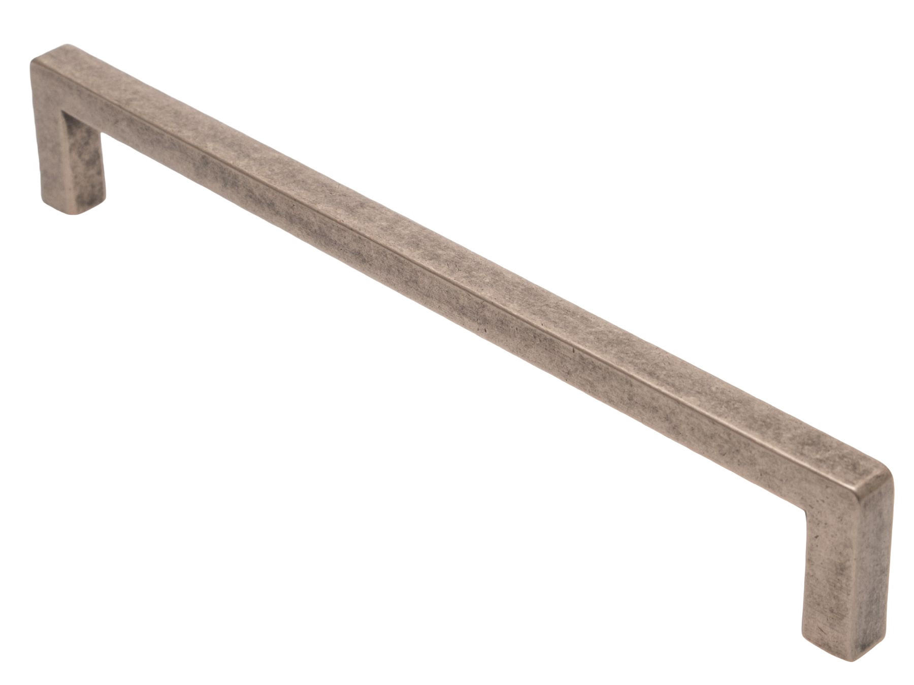 MÖBELGRIFF BA 160mm, Küchengriff vintage, Schrankgriff Silber antik - Silberfarben, Metall (0.9/2.75/16.8cm)