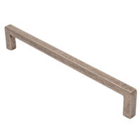MÖBELGRIFF BA 160mm, Küchengriff vintage, Schrankgriff Silber antik - Silberfarben, Metall (0.9/2.75/16.8cm)