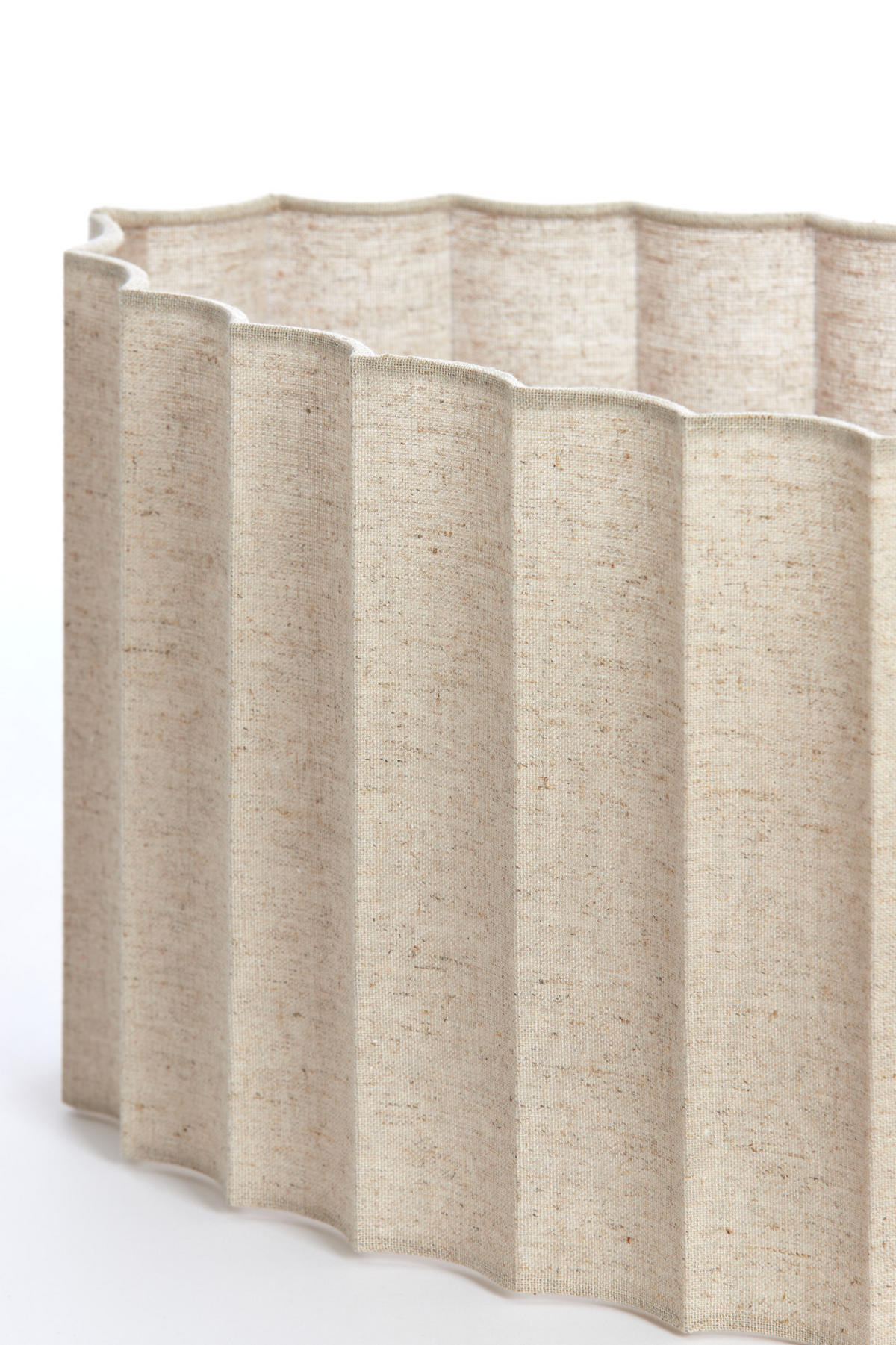 LAMPENSCHIRM Disli Braun 38/17,5/19 cm - Braun, Textil (38/17.5/19cm) - Light & Living