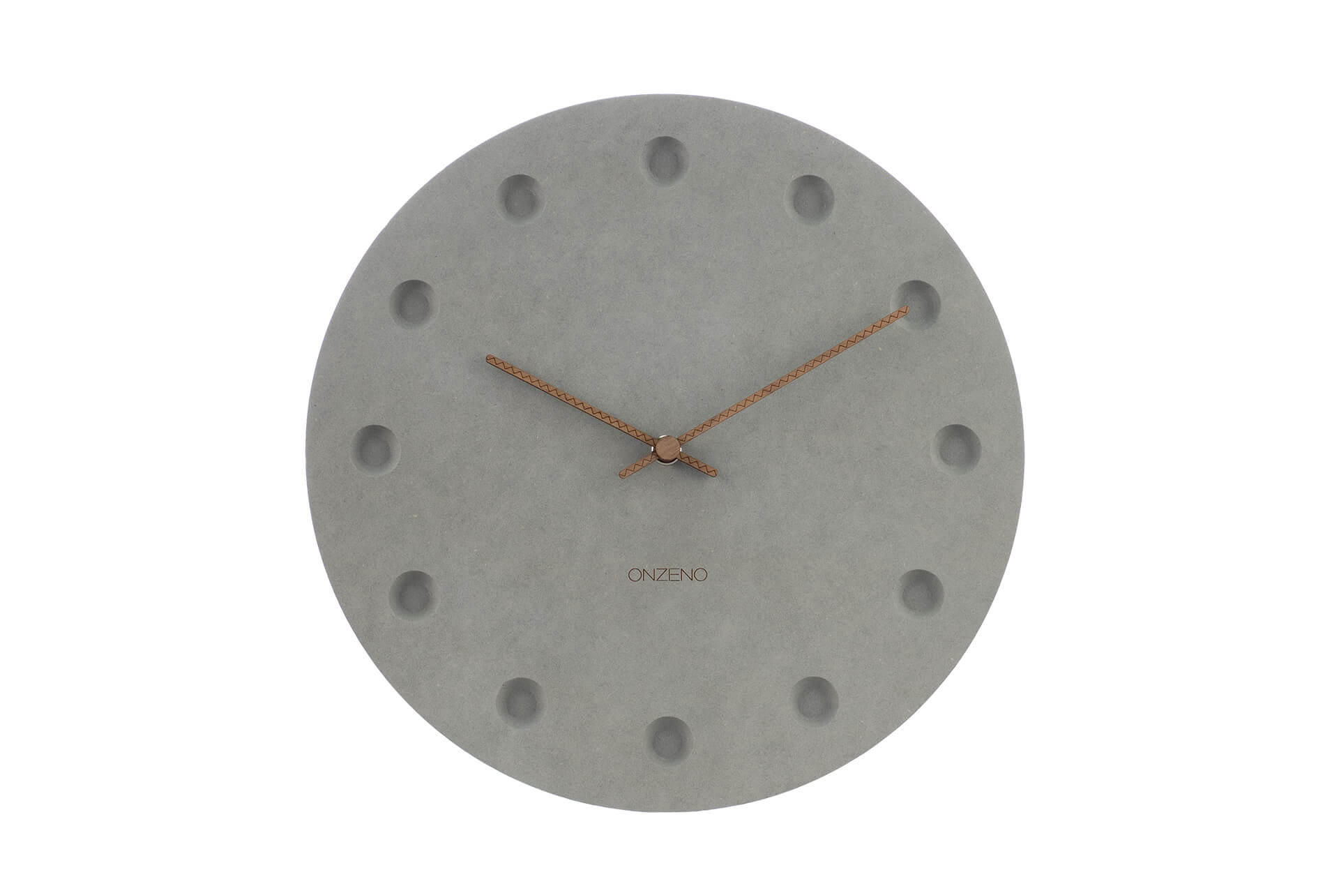 WANDUHR Design Grau 29/29 cm - Grau, Holzwerkstoff (0.6/29/1cm) - ONZENO
