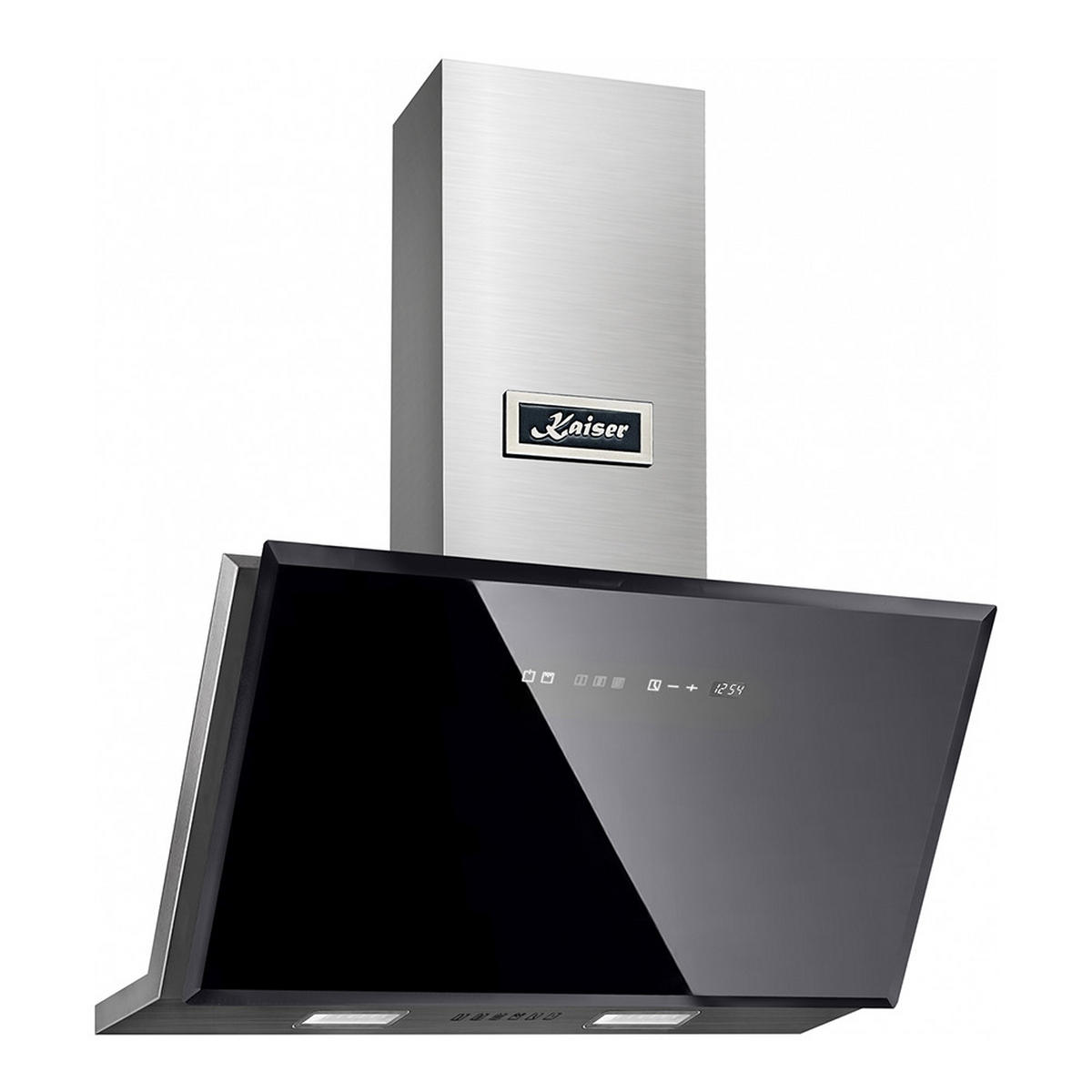 DUNSTABZUGSHAUBE AT 9430 F Eco 90cm Schwarz - Schwarz, Glas/Metall (90/78.8/48cm)