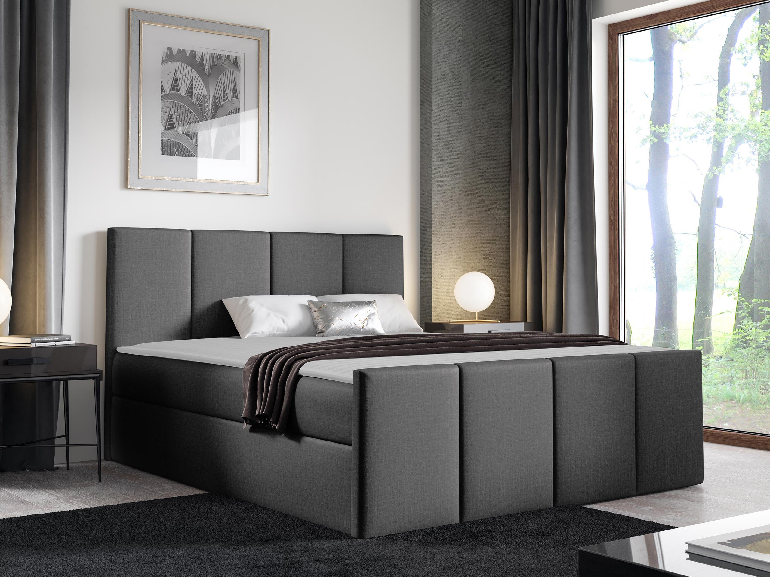 BOXBETT Lars - Alufarben, Holz (120/200cm) - MIRJAN24