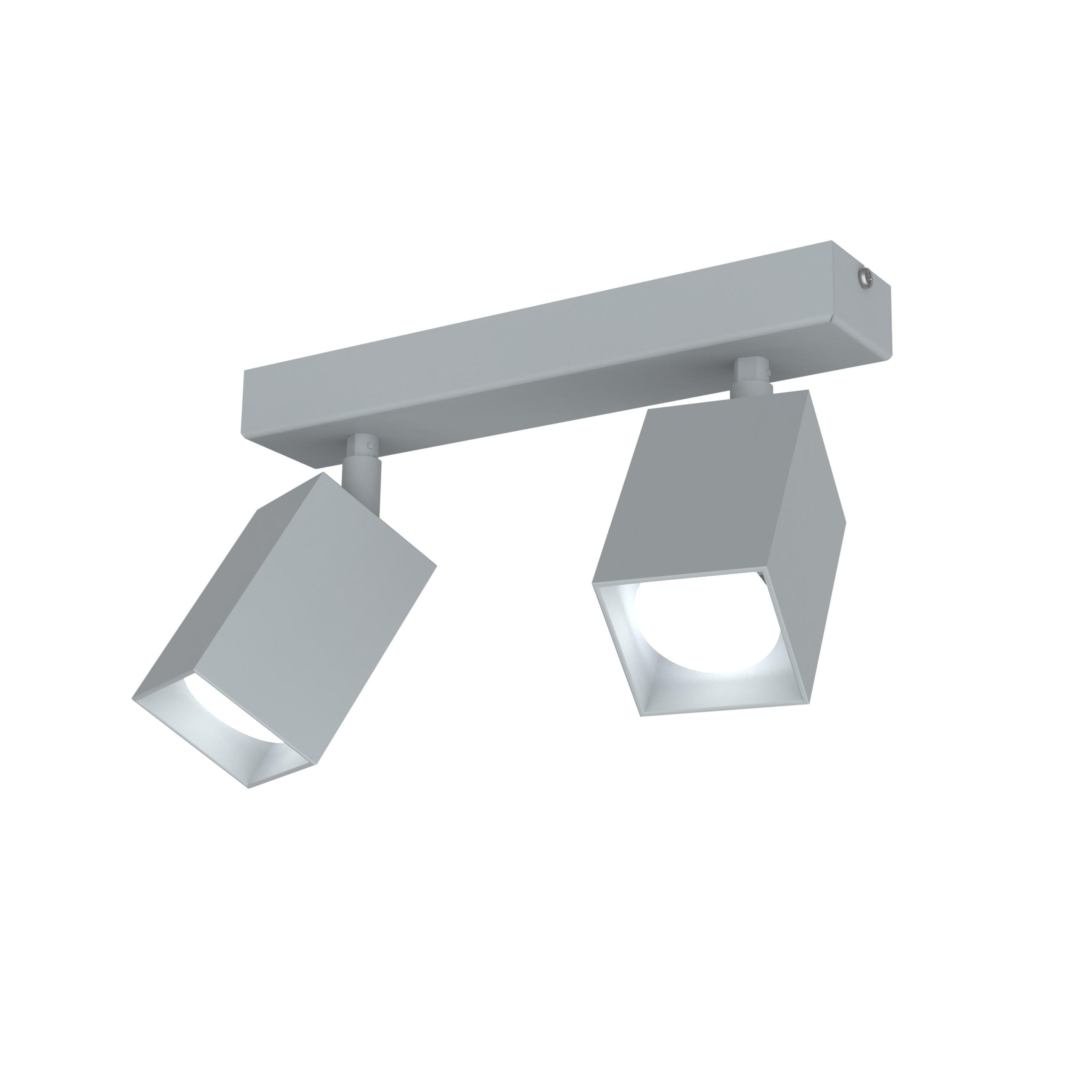 Lumicom Deckenleuchte Anthrazit 27x18x6 cm