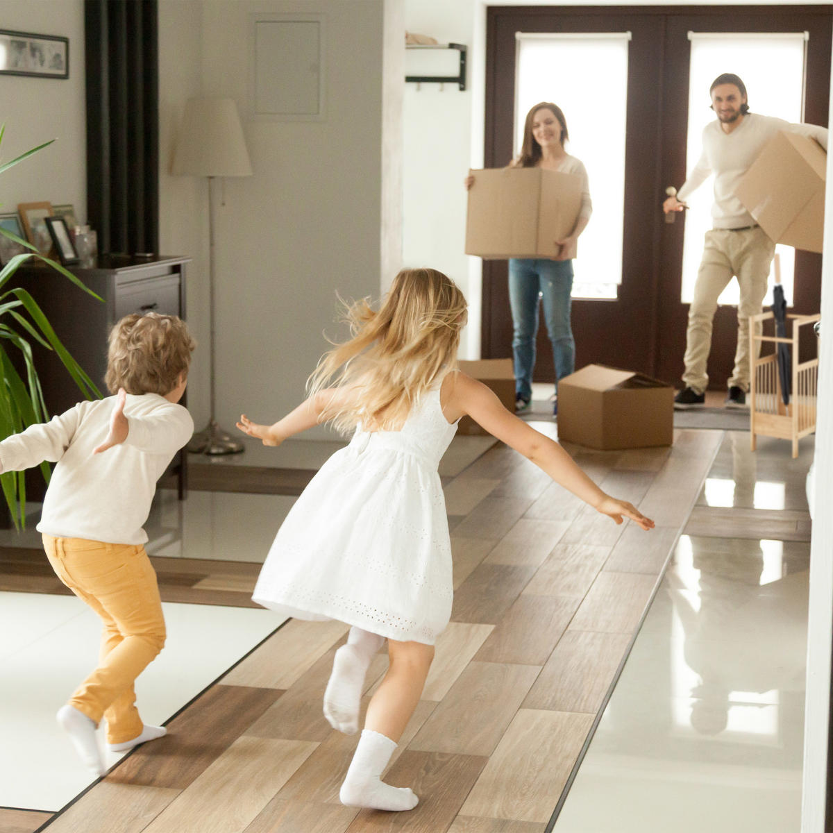 SCHIRMSTÄNDER - Hellbraun, Holz (25/64/26.5cm) - Relaxdays