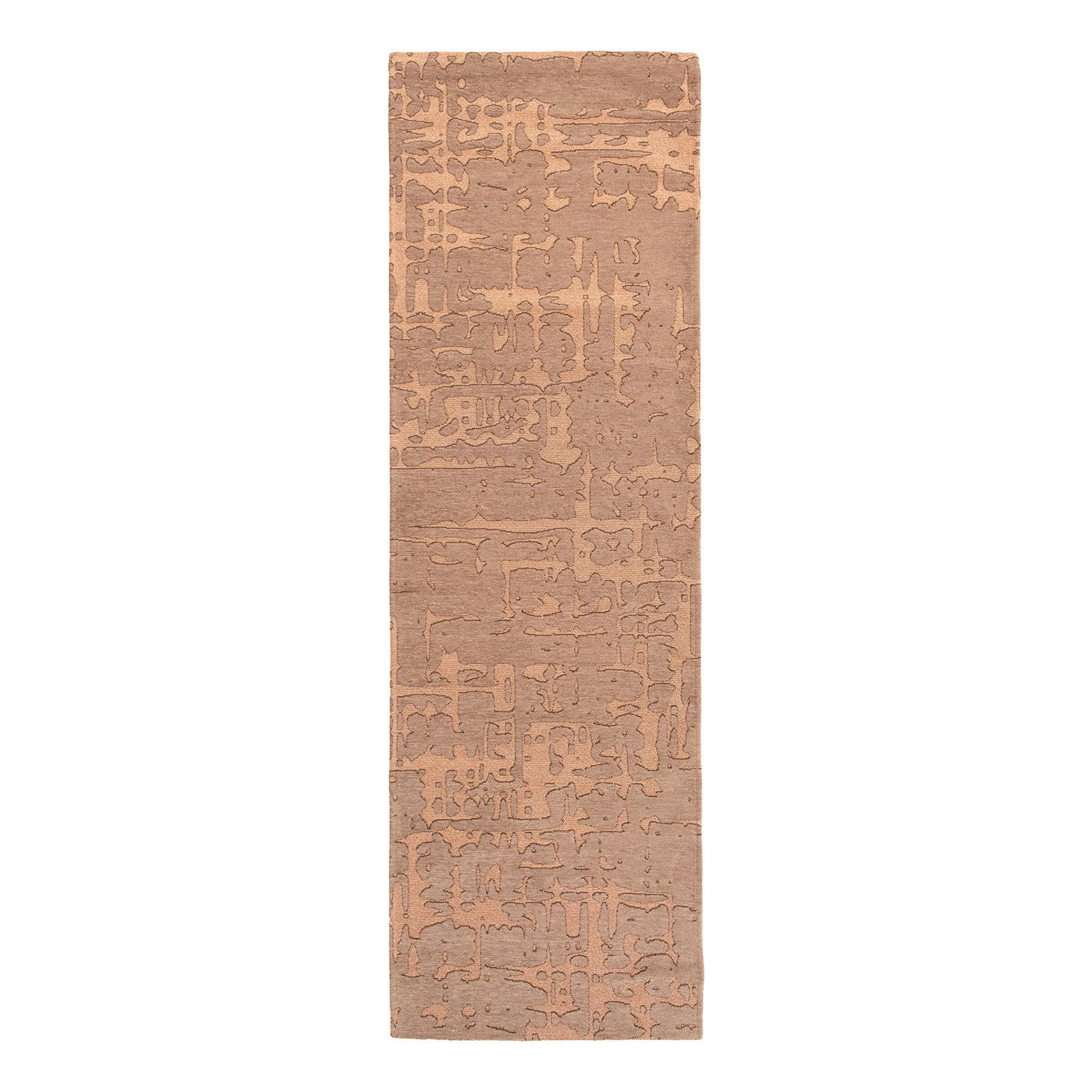 TEPPICH Za Copper Structures Baobab 80/250 cm - Pink, Kunststoff/Textil (80/250cm) - Louis De Poortere