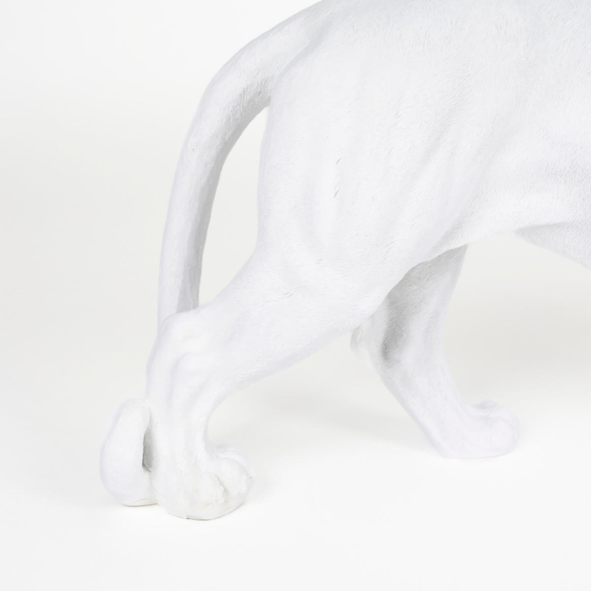 COUCHTISCH Dope As Hell Panter Weiß - Weiß, Naturmaterialien (90/40/42cm) - Bold Moneky