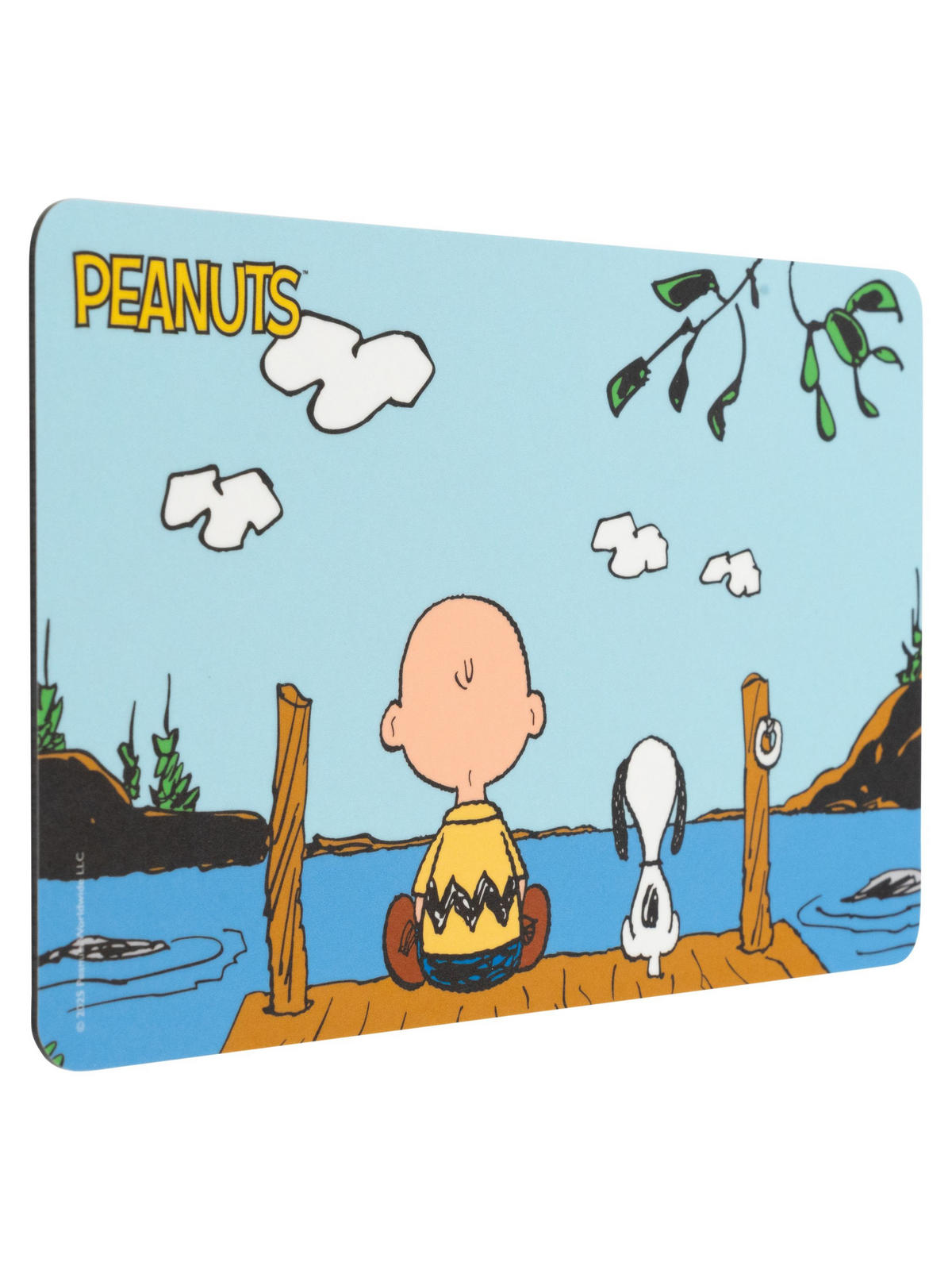 BRETTCHEN The Peanuts Snoopy See Charlie Brown Blau 14,5 x 23,5 cm - Blau, Kunststoff (14.5/23.5cm) - United Labels