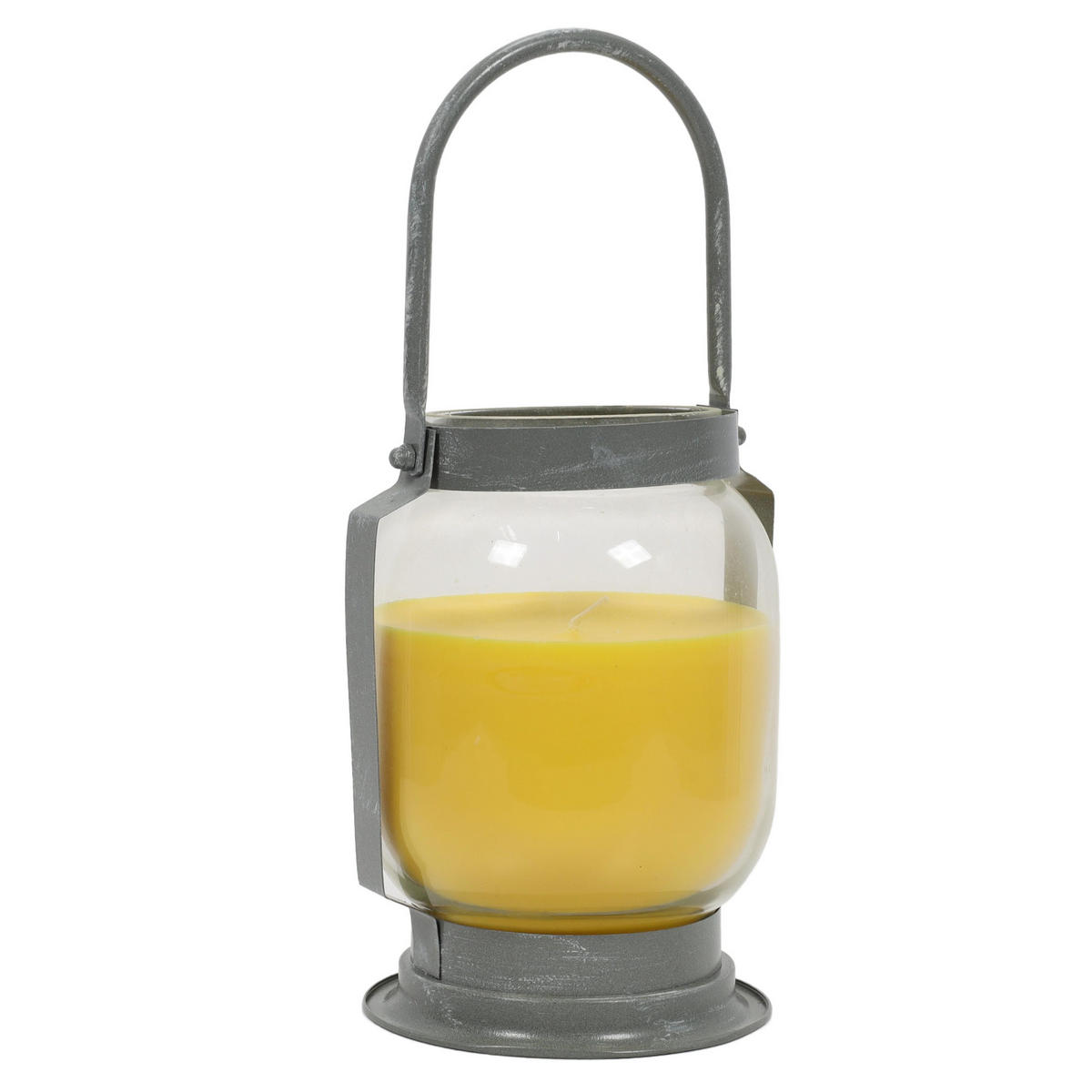 ANTI-MÜCKEN-KERZE Laterne 13,2/18,5/20 cm - Transparent, Paraffin (20cm) - Atmosphera Createur d´interieur