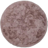 FELLTEPPICH CLOUD SUPER SOFT 120/120 cm Pink - Pink, Textil (120/120cm) - Consilio Concept