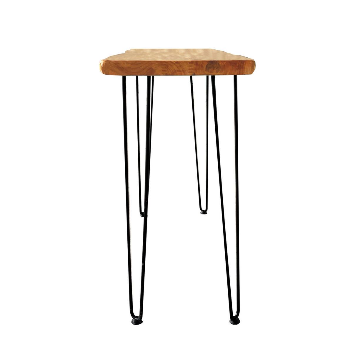 KONFERENČNÍ stolek z masivu, 108/37,5/76 cm přírodní dřevo - hnědá, kompozitní dřevo (108/37.5/76cm) - BEAOK