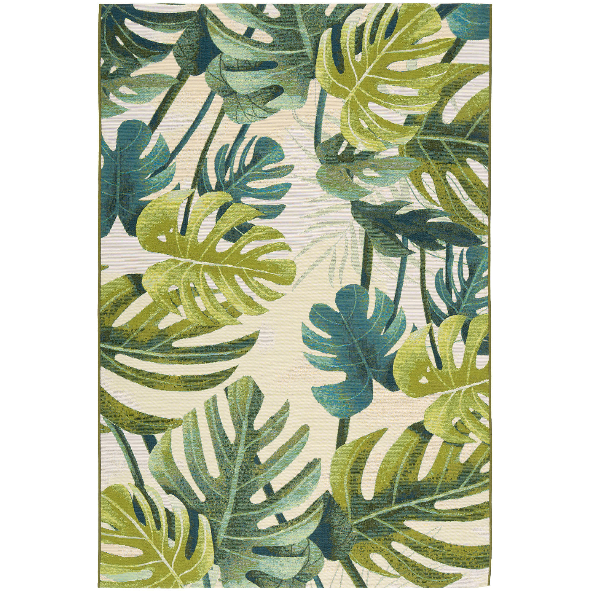 IN- & OUTDOOR TEPPICH MALIBU - Dunkelgrün, Textil (120/180cm) - Pergamon