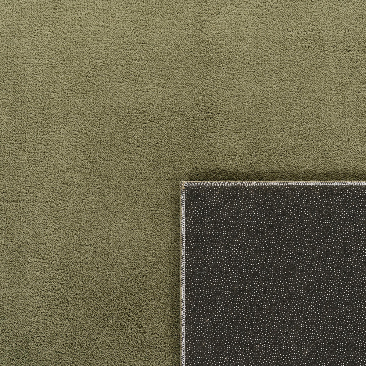 KURZFLORTEPPICH 120/120 cm Cadiz 630 - Hellgrün, Textil (120/120cm) - Paco Home