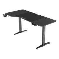 COMPUTERTISCH Oxnard - Schwarz, Holzwerkstoff/Metall (75/159/119cm) - pro.tec