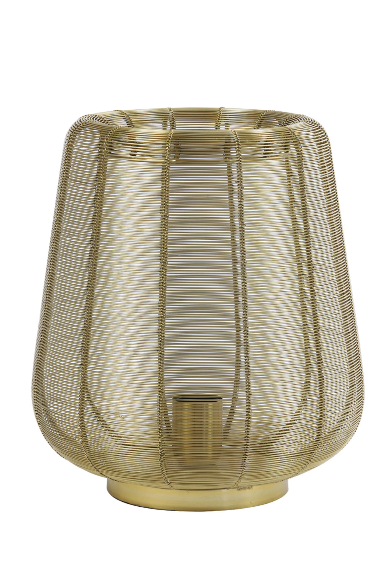 TISCHLAMPE Adeta Gold Ø29/31,5 cm - Goldfarben, Metall (29/29/31.5cm) - Light & Living