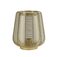 TISCHLAMPE Adeta Gold Ø29/31,5 cm - Goldfarben, Metall (29/29/31.5cm) - Light & Living