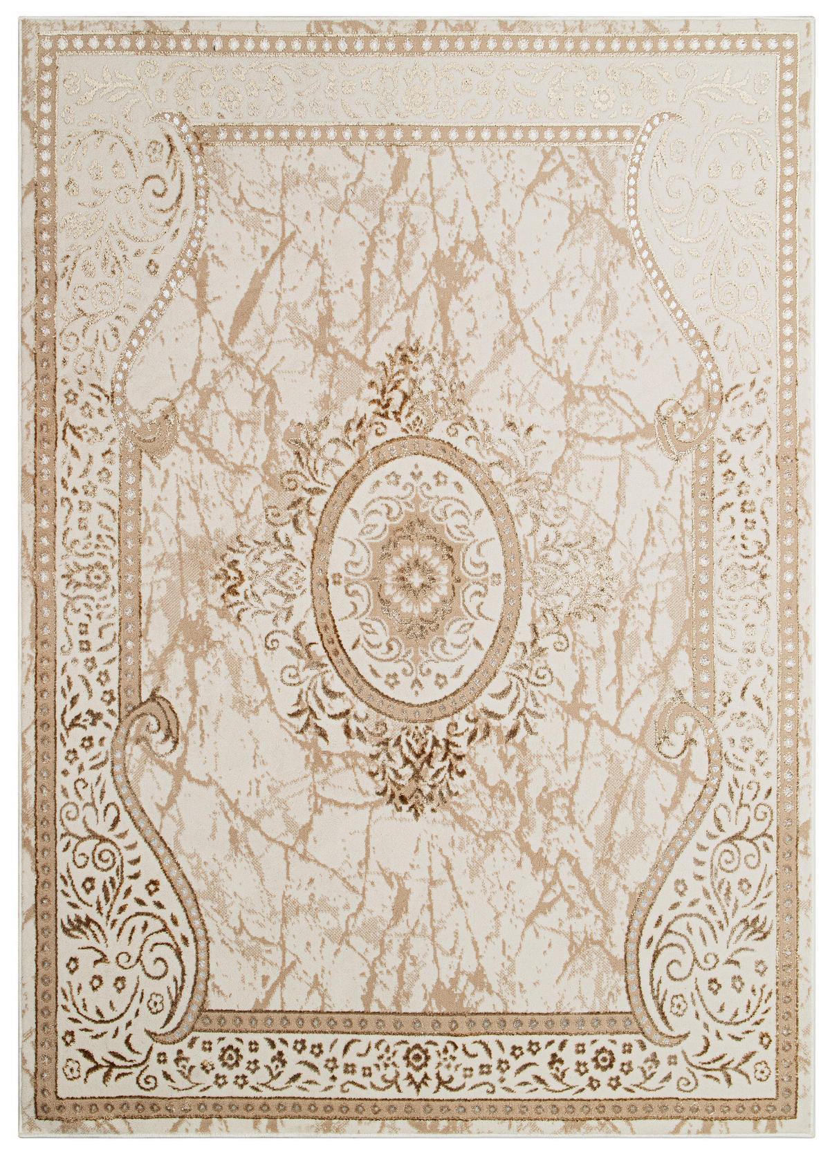 TEPPICH ARES Braun 300/400 cm - Braun, Kunststoff (300/400cm) - Tapiso