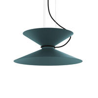 HÄNGELEUCHTE - Blau, Metall (40/40/20cm) - Lumicom