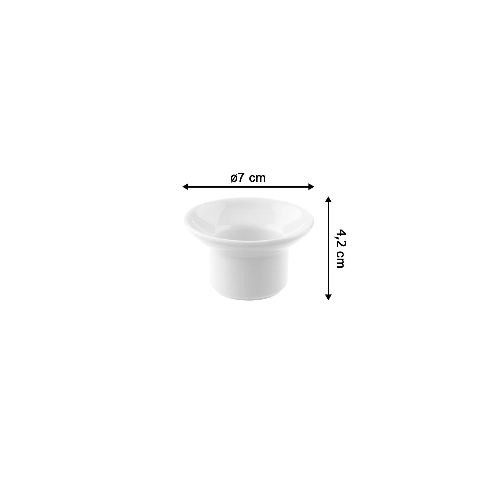 EIERBECHER Royal weiß ø 7 cm 6er Set - Weiß, Keramik (7/4.2/7cm) - Villeroy & Boch