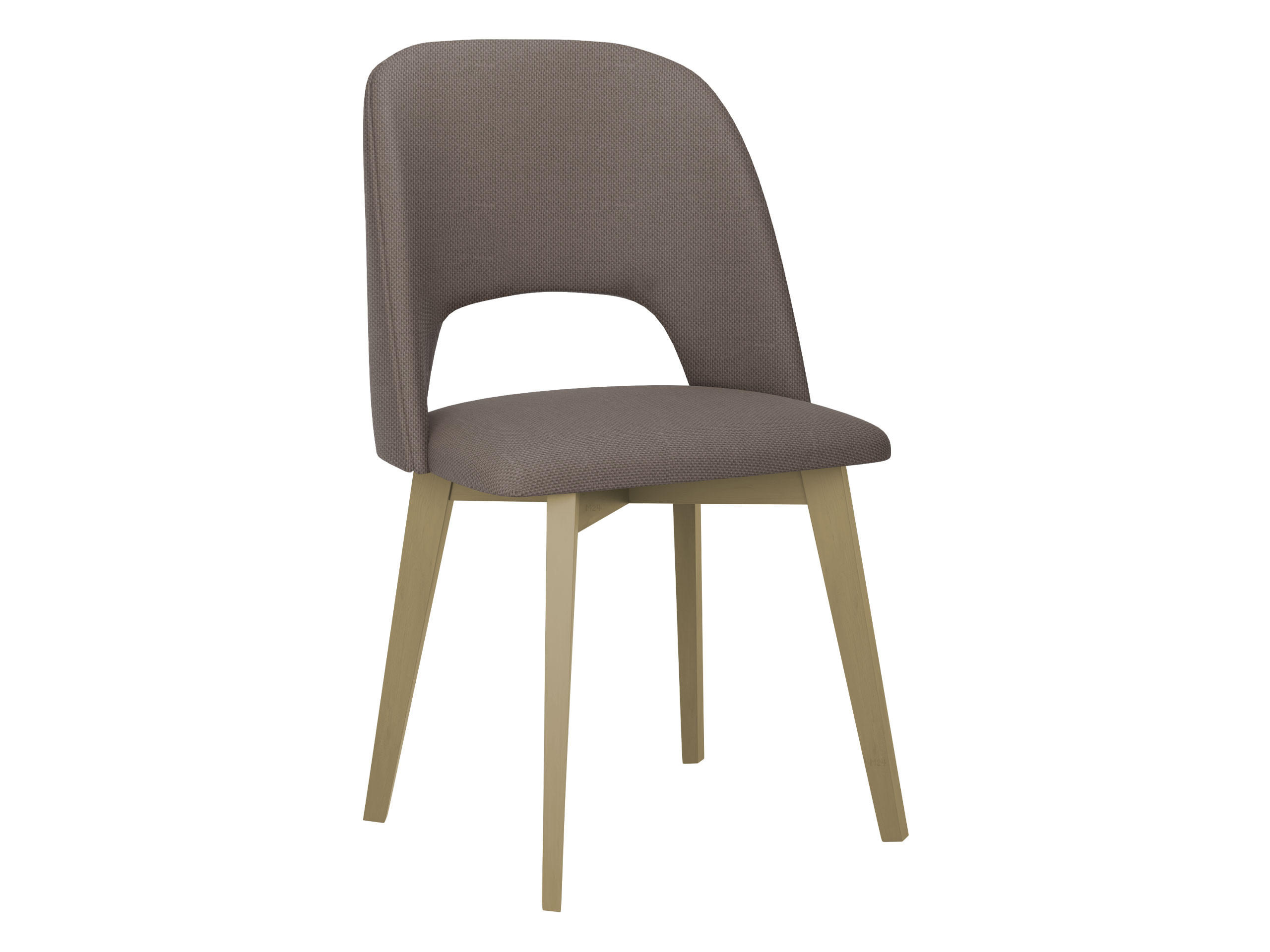 STUHL Monti 4, Holzfarbe: Sonoma - Eichefarben/Bronzefarben, Holz (48/83/54cm) - MIRJAN24