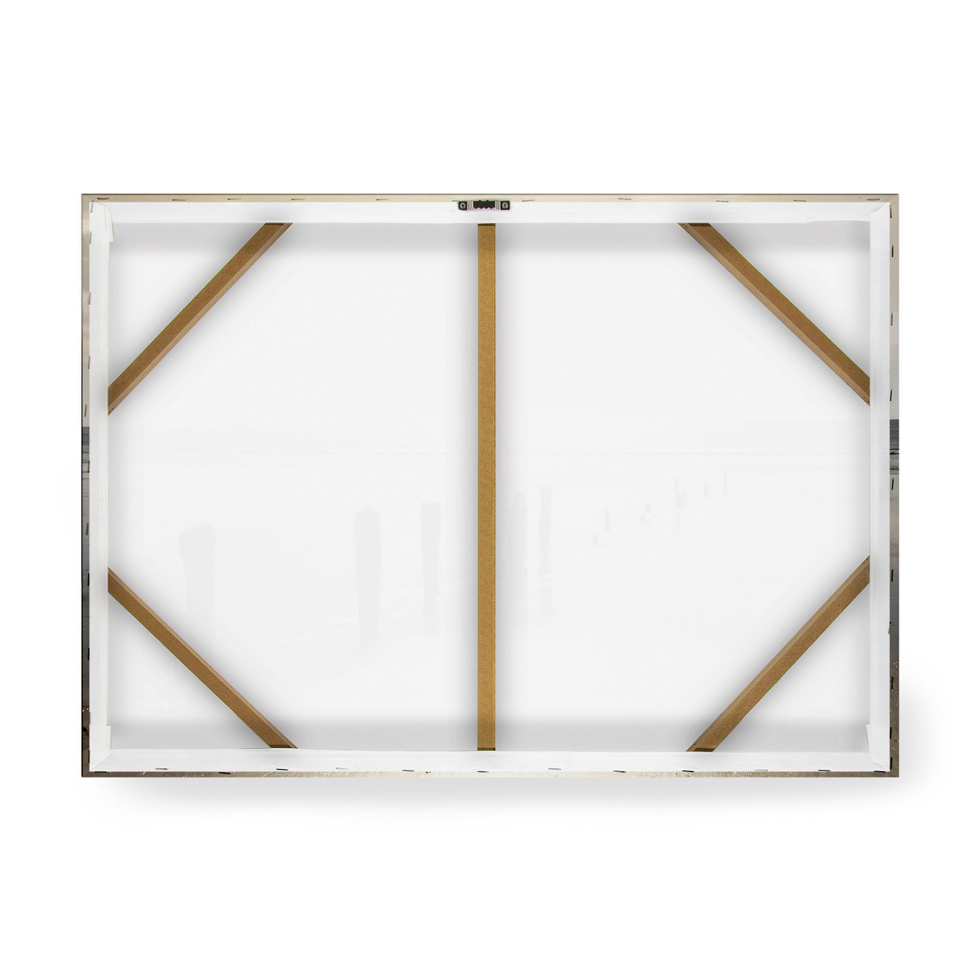 LEINWANDBILD Sonnenuntergang - 50x70cm - Braun/Grau, Textil (70/50cm) - Art for the Home