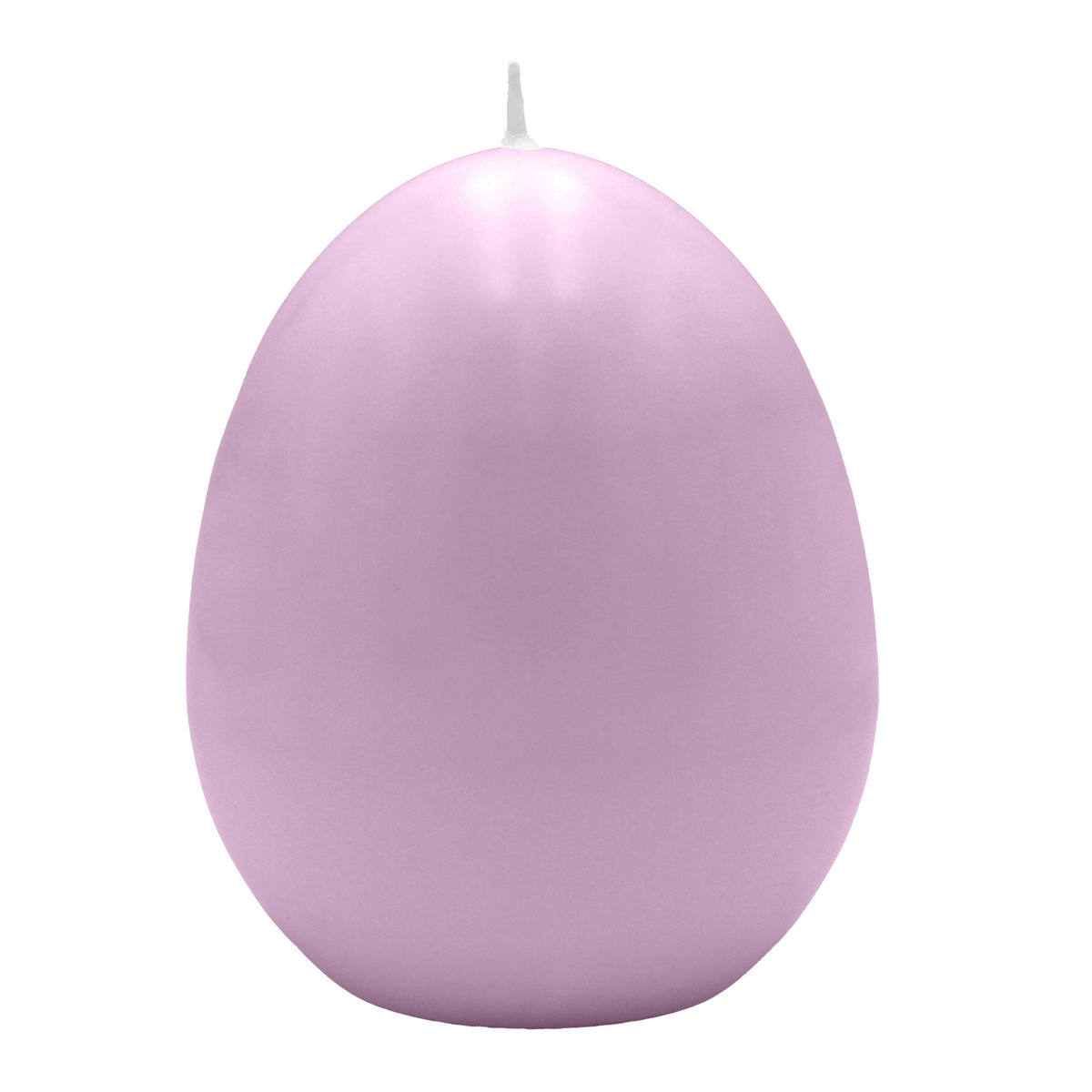 EIKERZE XXL, Straußenei Mittelflieder 200 x Ø 140 mm, 1 Stück - Flieder, Paraffin (14/20/20cm) - Kopschitz Kerzen