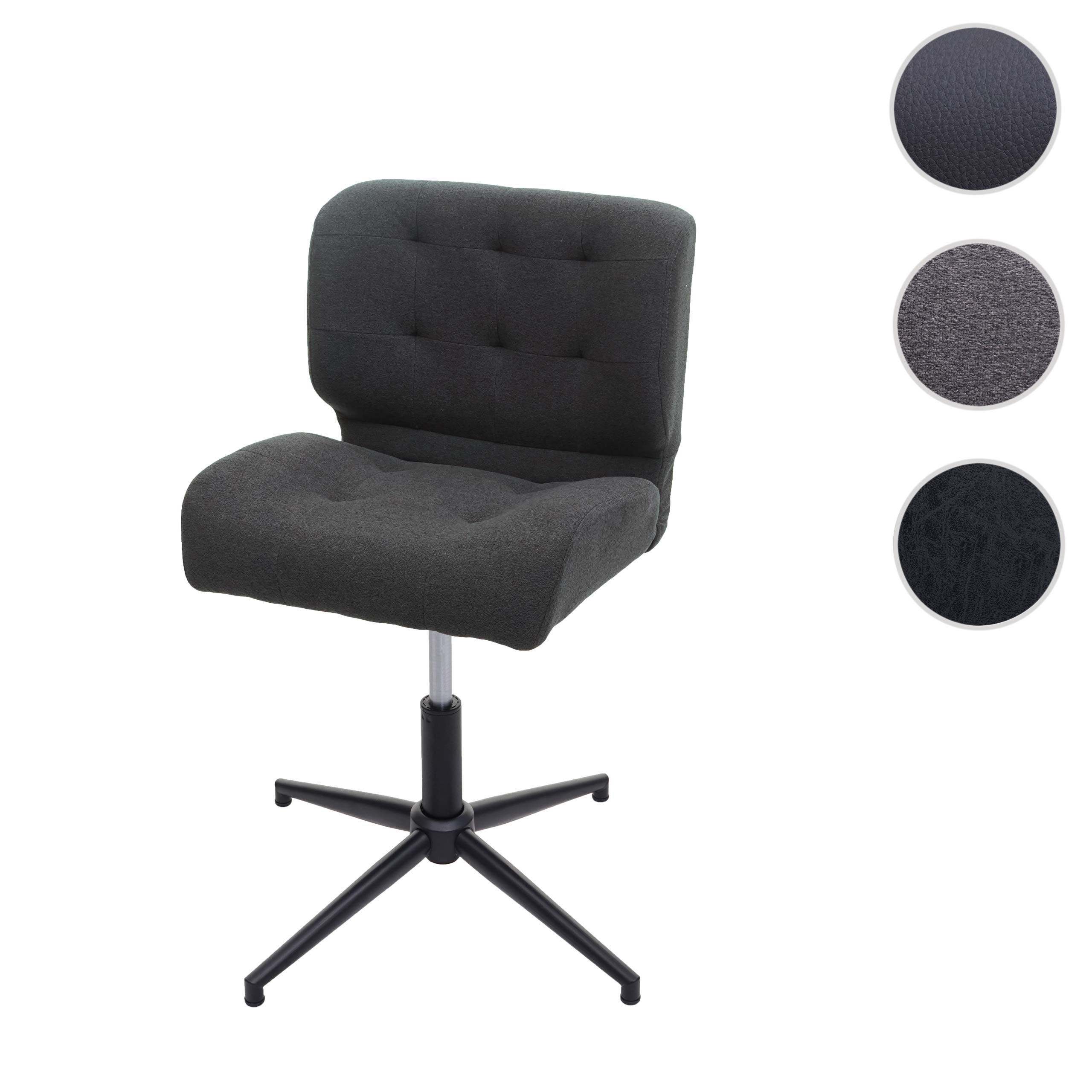 BÜROSTUHL Grau - Grau, Textil (64/87/64cm) - MCW