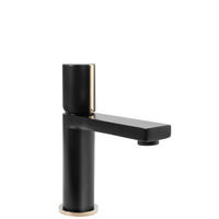 WASCHBECKENARMATUR Rea Icon Black Low - Schwarz, Metall (5/18/15cm) - REA
